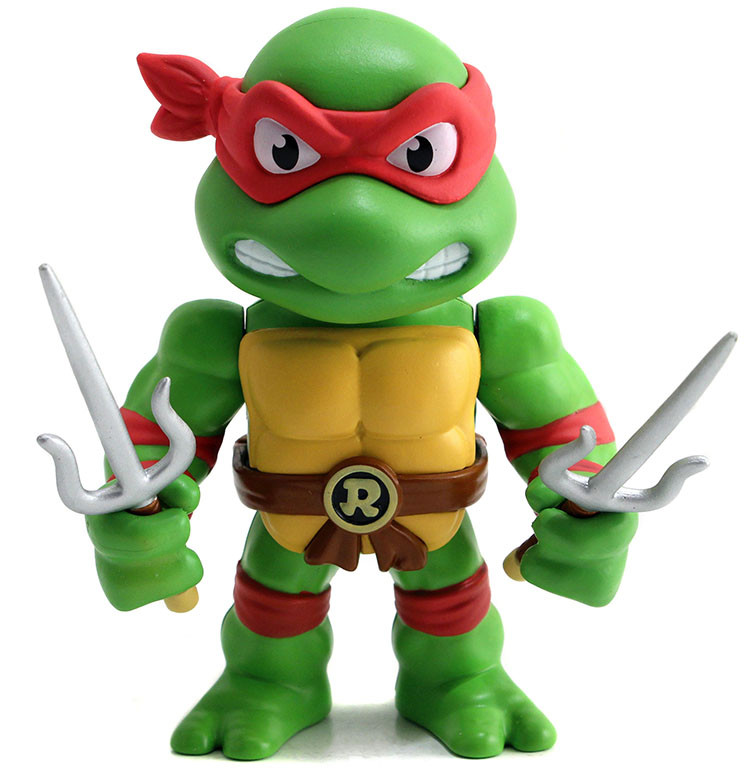Фигурка металлическая Черепашки-ниндзя: Raphael (10 см)