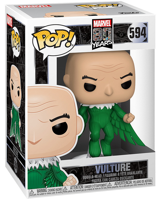  Funko POP: Marvel 80 Years  Vulture First Appearance Bobble-Head (9,5 )