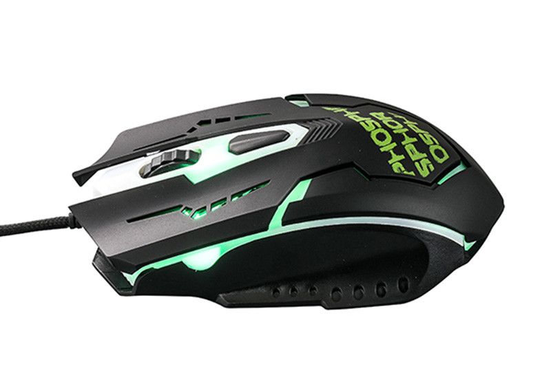 Мышь Qumo Dragon War Phosphor M32 проводная оптическая для PC