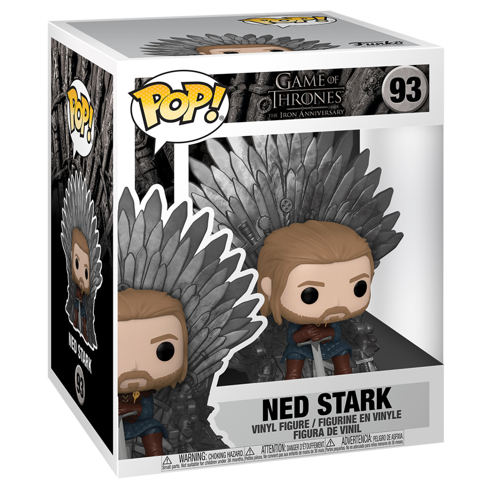  Funko POP Television: Game Of Thrones  Ned Stark On Throne Deluxe (9,5 )