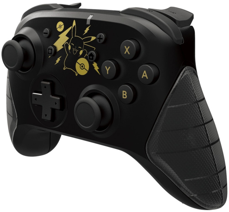  Hori: Wireless Horipad  Pikachu Black & Gold   Nintendo Switch (NSW-293U)