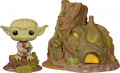  Funko POP Town: Star Wars 40 Empire  Strikes Back Dagobah Yoda With Hut