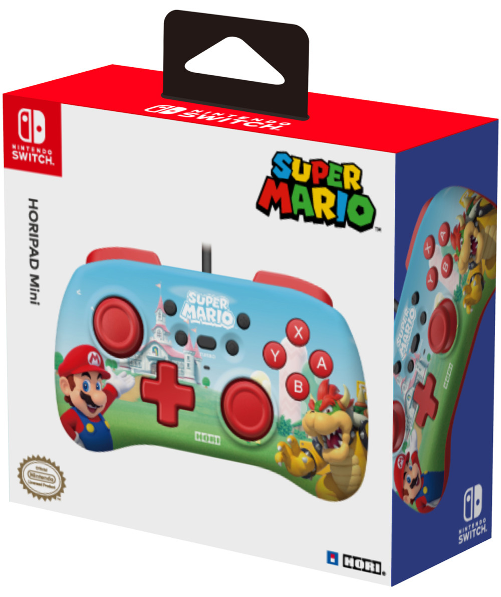 Геймпад Hori: Horipad Mini – Super Mario для консоли Nintendo Switch (NSW-276U)