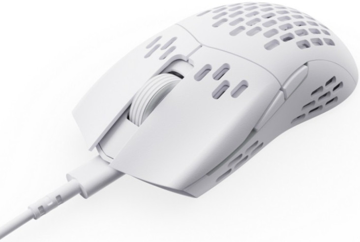 Мышь Keychron M1 оптическая, проводная, игровая, PixArt 3389, RGB для PC (белый) (M1-A2)