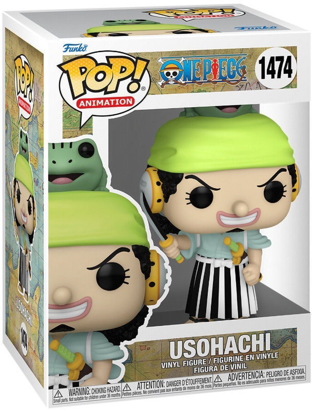 Фигурка Funko POP Animation: One Piece – Usohachi in Wano Outfit (9,5 см)