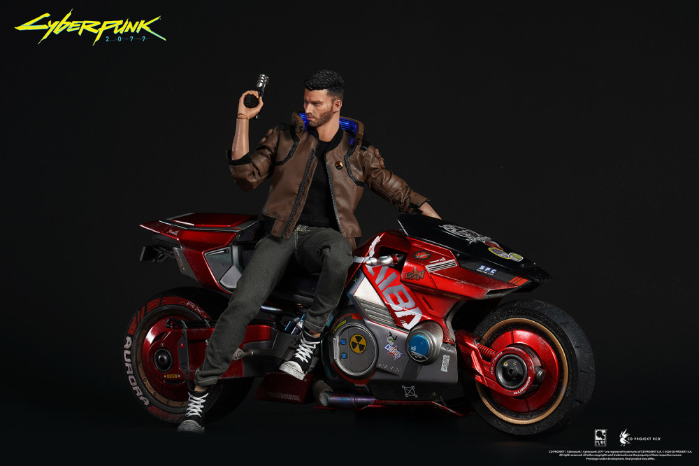  Cyberpunk 2077: V Male + Sportbike Yaiba Kusanagi CT3-H