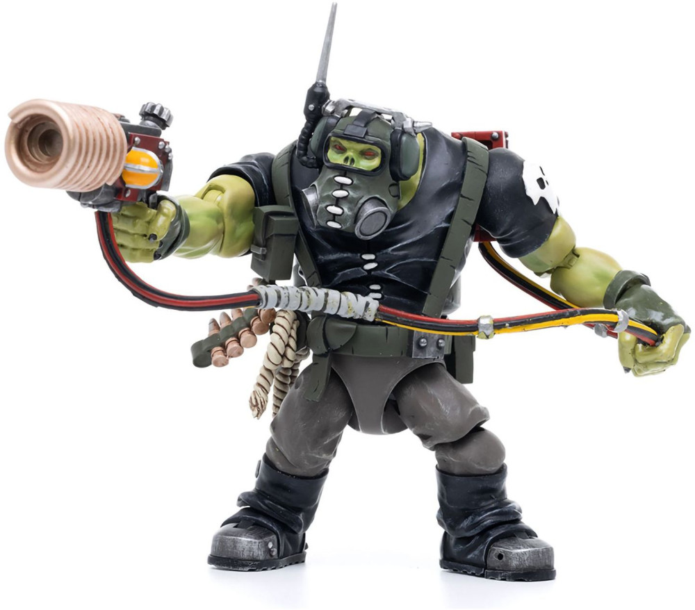 Фигурка Warhammer 40 000: Orks – Ork Kommandos Comms Boy Wagzuk 1:18 (12 см)