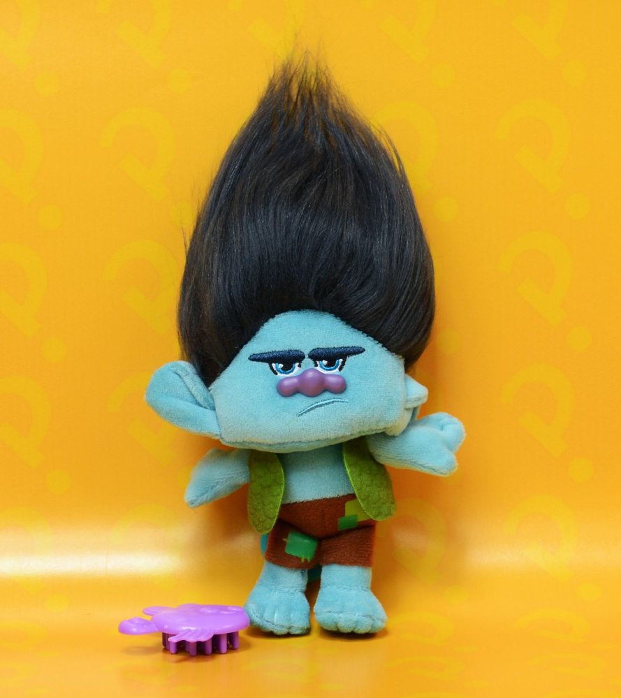 Мягкая игрушка Trolls. Тролль Цветан (Branch) хмурый