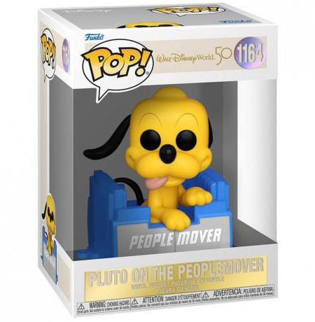  Funko POP Walt Disney: World 50  Pluto On The Peoplemover (9,5 )