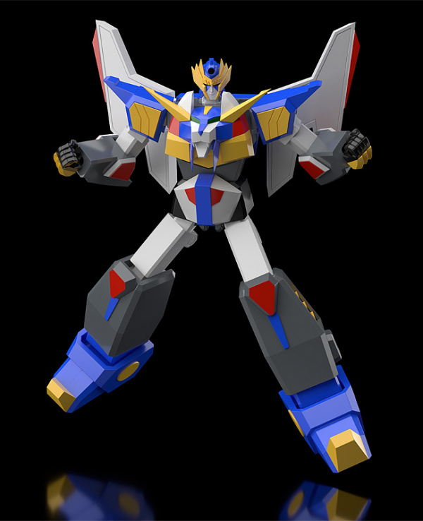 Фигурка-сборная модель Moderoid Genki Bakuhatsu Ganbaruger: Revolger (14,5 см)
