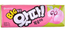   Lotte: WHATTA Big Bubble Gum Peach   