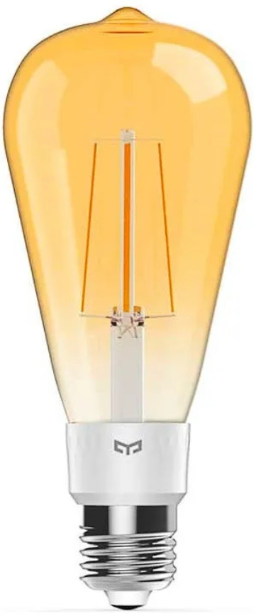    Yeelight LED Filament Light YLDP12YL +   Yeelight Smart LED Filament Bulb ST64 YLDP23YL