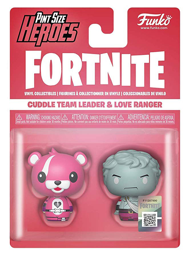  Funko Pint Size Heroes: Fortnite  Cuddle Team Leader + Love Ranger (2-Pack)