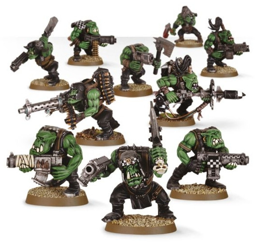   Warhammer 40,000. Ork Boyz