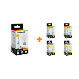 ����� ������������ �������� Polaroid 220V FIL A60 7W 3000K E27 806lm, 5��