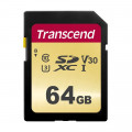   Transcend SDXC Class 10 UHS-I U3 64GB