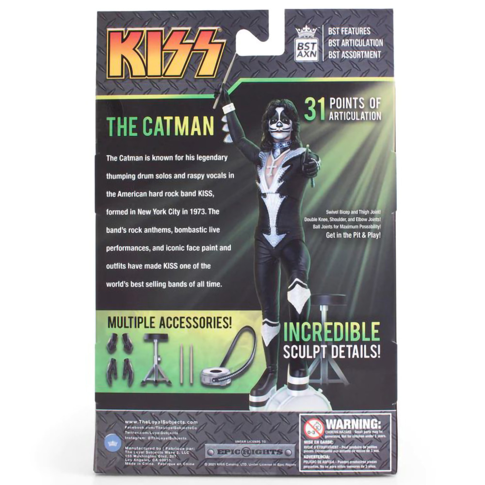  BST AXN Action Figure Kiss: Catman [Destroyer Tour] (13 )