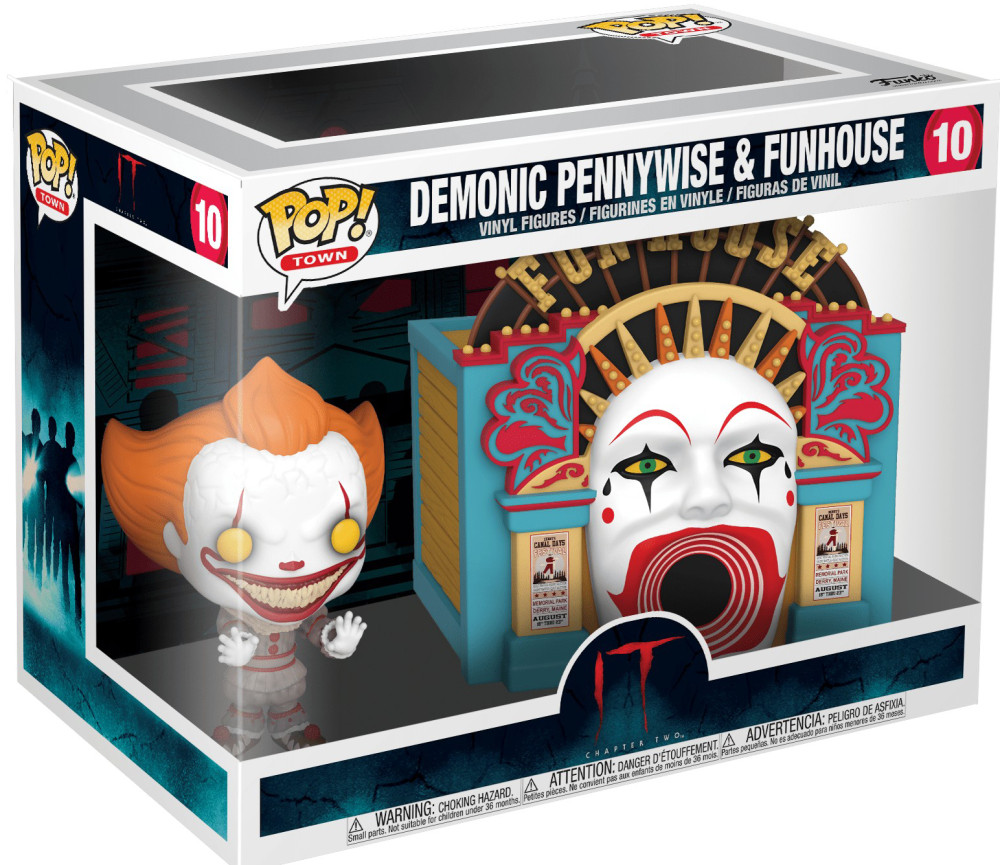  Funko POP Town: IT Chapter 2  Demonic Pennywise & Funhouse