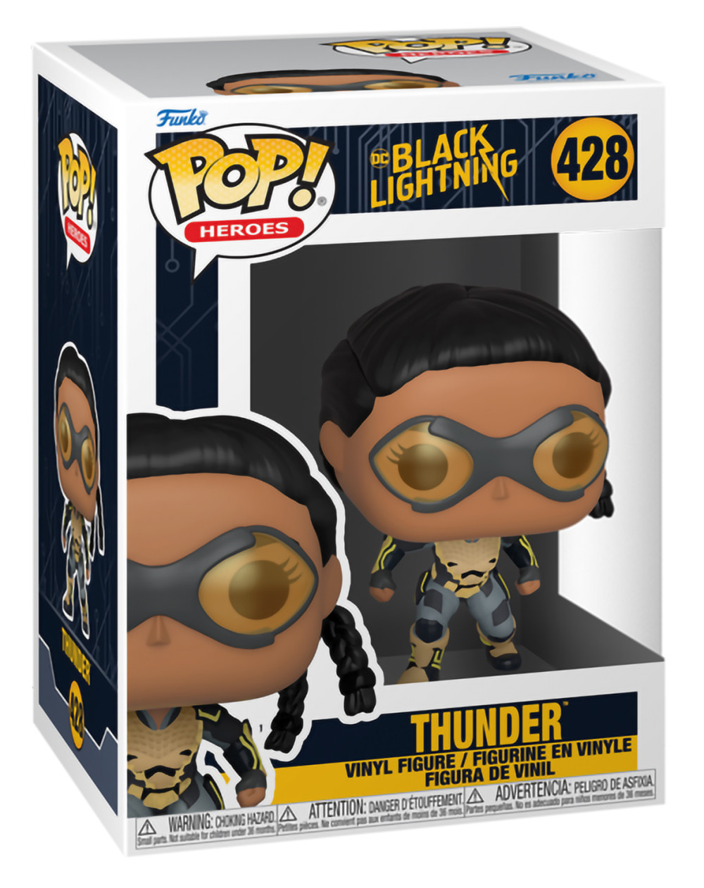  Funko POP Heroes: DC Comics Black Lightning  Thunder (9,5 )