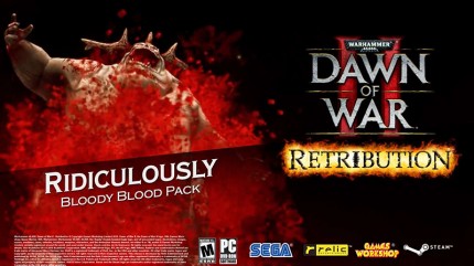 Warhammer 40 000. Dawn of War II. Retribution.  Ridiculously Bloody Blood Pack [PC,  ]