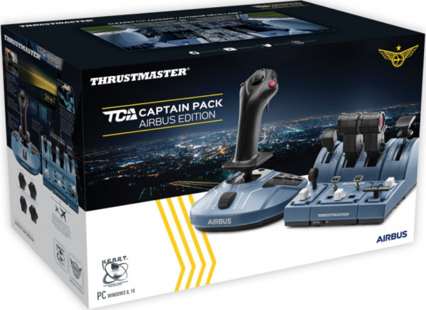 Набор Thrustmaster TCA Captain Pack Airbus Edition ww: Джойстик, Руд, Дополнительный модуль для ПК