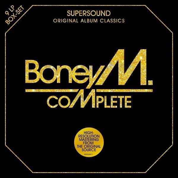 BONEY M  Complete  Original Album Collection  9LP + Конверты внутренние COEX для грампластинок 12" 25шт Набор