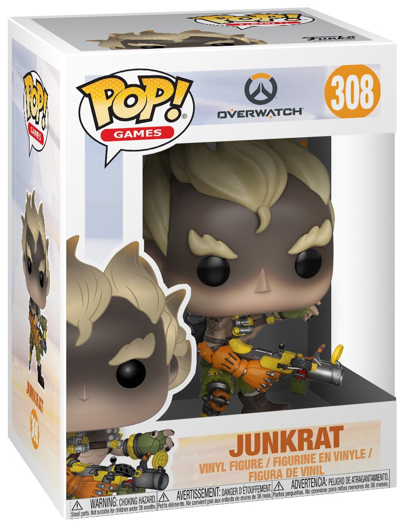  Funko POP Games: Overwatch  Junkrat (9,5 )