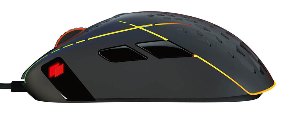 ���� ������� HIPER Aero A-2 ������ (USB, 8 ������, 6400 dpi, RGB ���������)