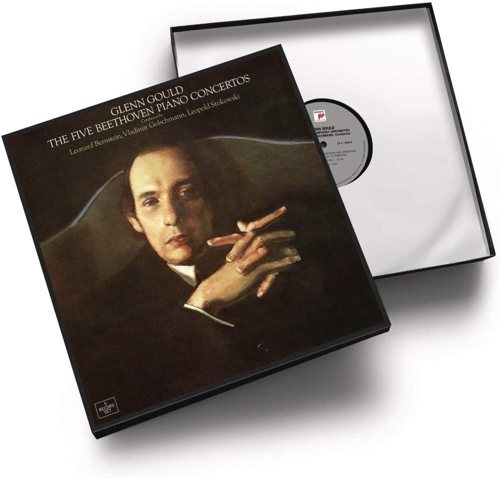 GLENN GOULD  Beethoven  The 5 Piano Concertos  5LP +   LP Brush It 