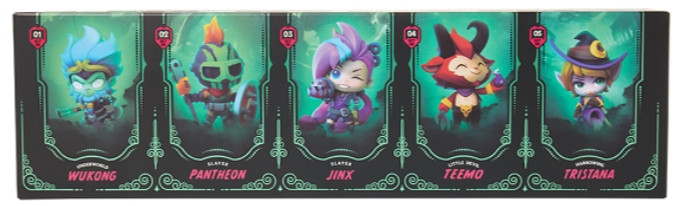 Набор фигурок League Of Legends: Harrowing Team 5-Pack (6 см)