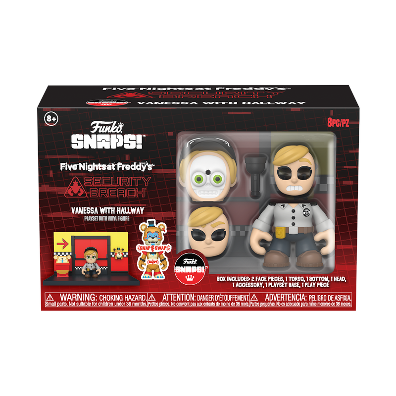 Игровой набор с фигуркой Funko Snaps! Five Nights At Freddy`s: Vanessa With Hallway
