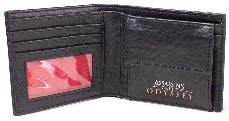 Кошелек Assassins Creed: Odyssey – Metal Logo Badge Premium Bifold
