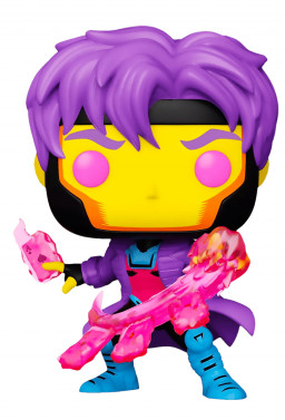  Funko POP Marvel: Black Light  Gambit Bobble-Head Exclusive (9,5 )