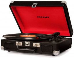   Crosley Cruiser Deluxe Black c Bluetooth [CR8005D-BK]