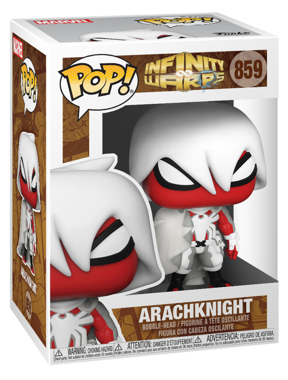 ������� Funko POP Marvel: Avengers Infinity WarPs � Arachknight Bobble-Head (9,5 ��)