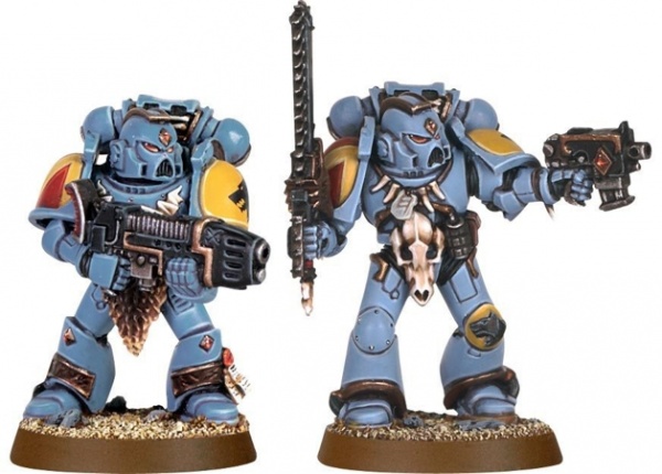 Набор миниатюр Warhammer 40,000. Space Wolves Pack