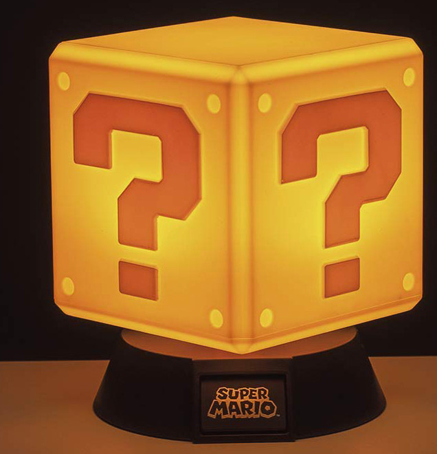  Nintendo: Question Block 3D Light