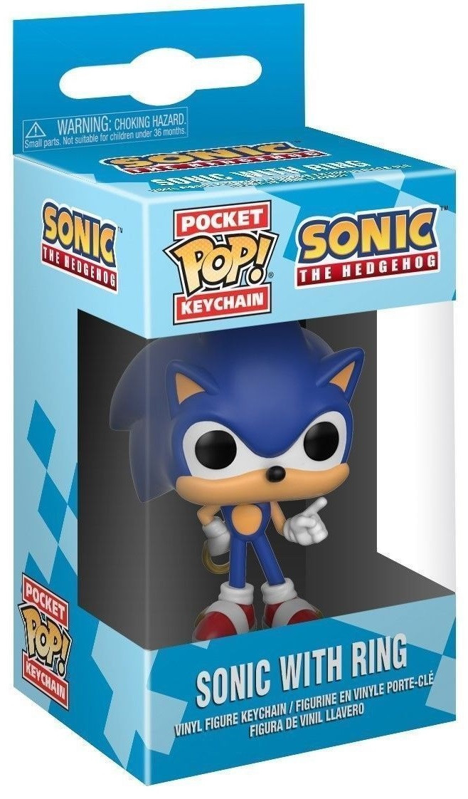 Брелок Funko POP Games: Sonic w/ RIng