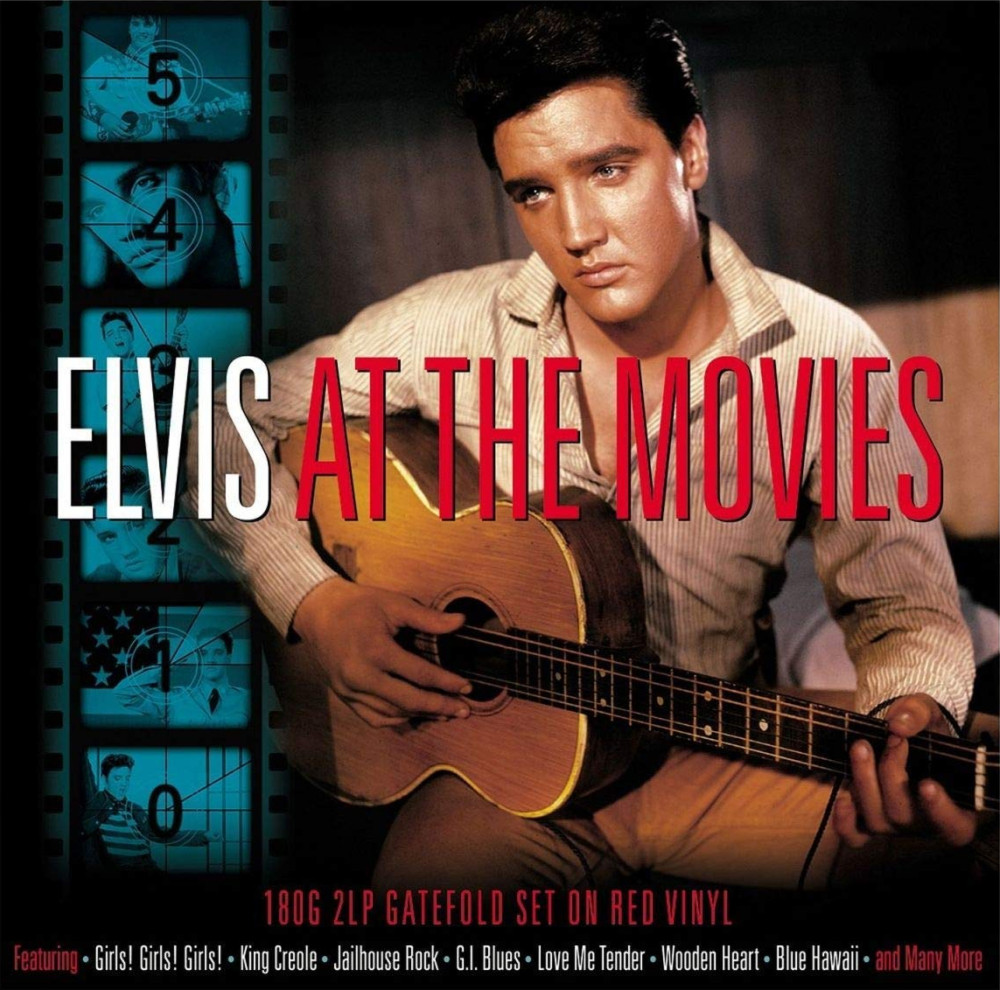 PRESLEY ELVIS  At The Movies  Coloured Red Vinyl  2LP +    LP   250 