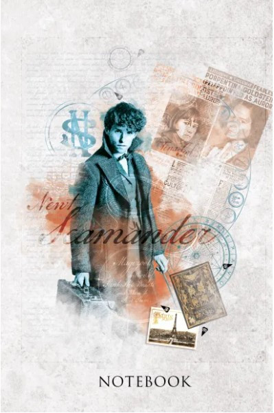 Блокнот Fantastic Beasts And Where To Find Them: Newt Scamander