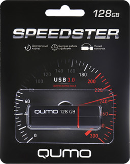 USB  QUMO 128  Speedster 3.0 Black