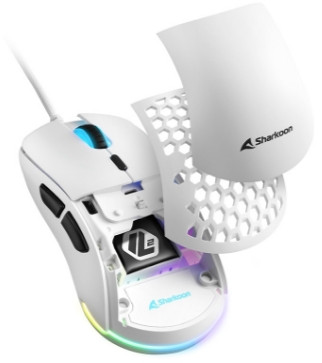 Мышь Sharkoon Light2 180 проводная игровая для PC (белая)