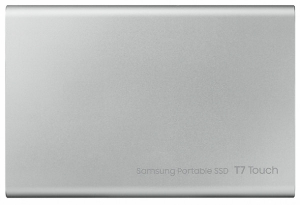 Твердотельный накопитель Samsung SSD T7 Touch 2TB USB Type-C (серебряный)