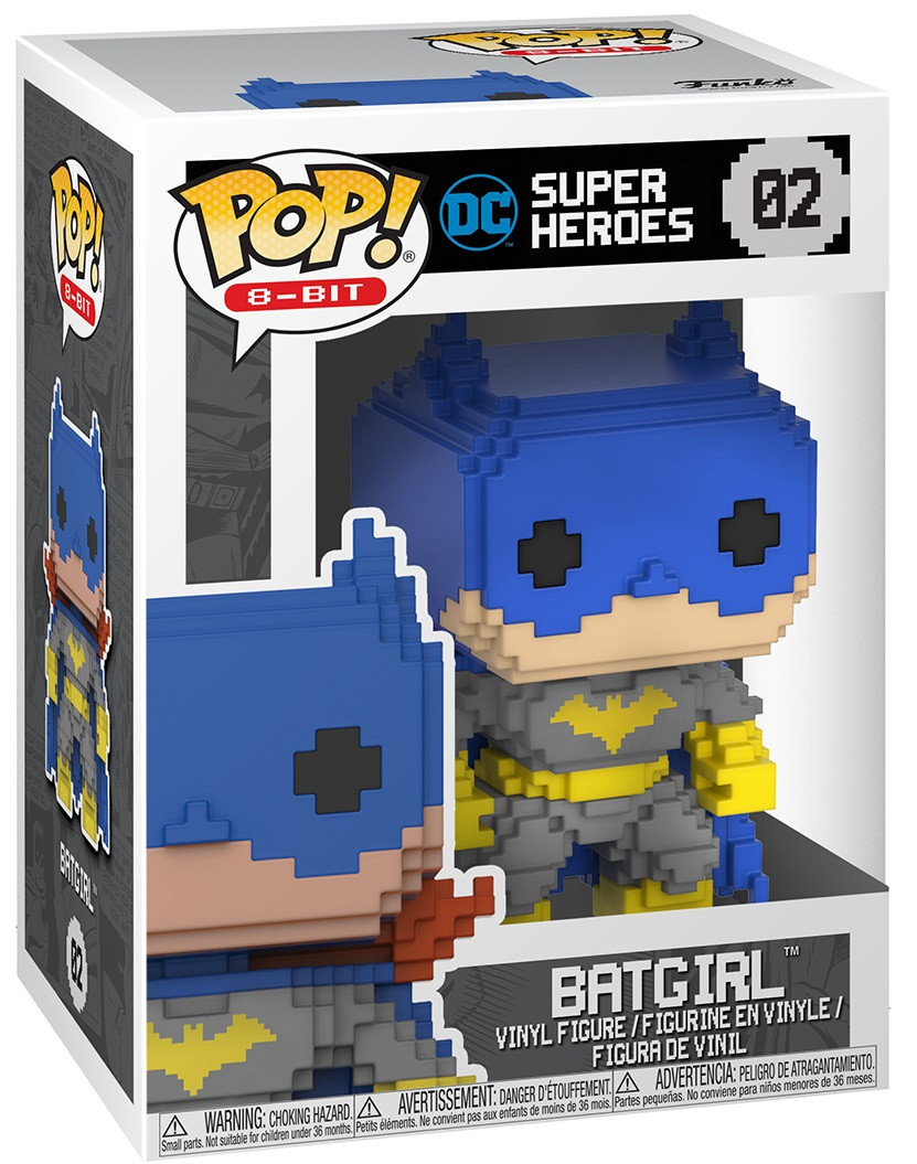  Funko POP 8-Bit: DC Super Heroes  Batgirl Blue (9,5 )