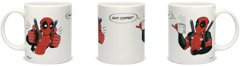  :  / Marvel: Deadpool Got coffee? (, 300 )