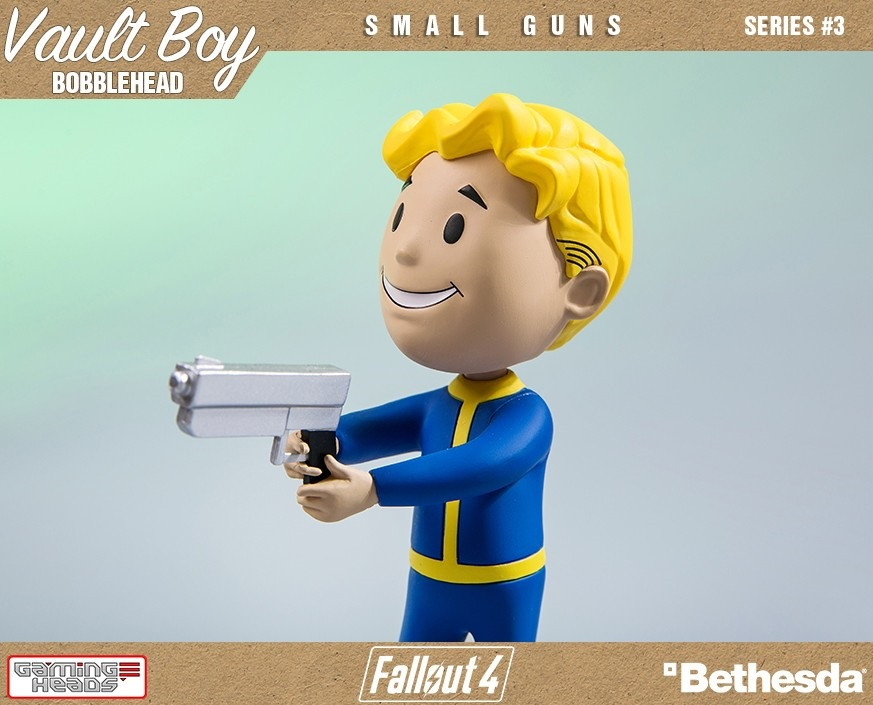  Fallout 4 Vault Boy 111 Bobbleheads: Series Three  Small Guns (13 )