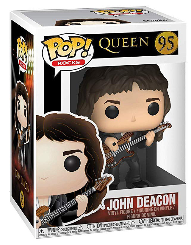 Фигурка Funko POP Rocks: Queen – John Deacon (9,5 см)
