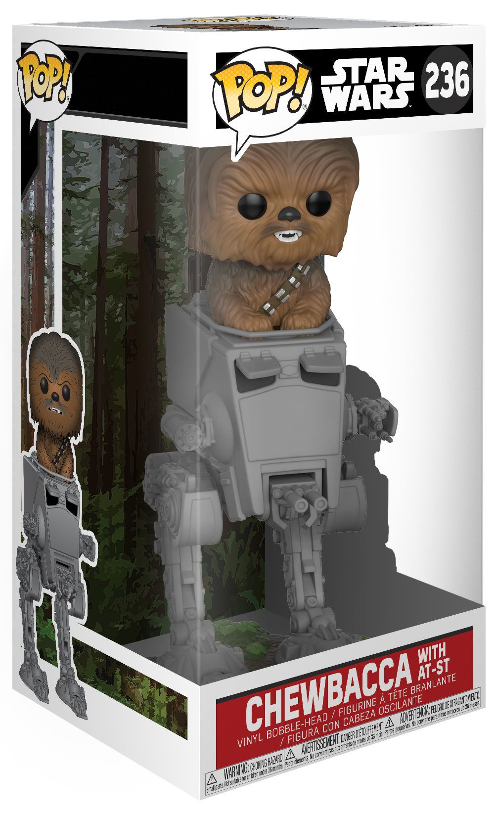 ������� Funko POP: Star Wars � Chewbacca With AT-ST (9,5 ��)