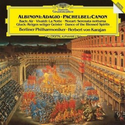 Herbert Von Karajan & Berliner Philharmoniker  Albinoni, Pachelbel, Bach, Vivaldi, Mozart, Gluck (LP)