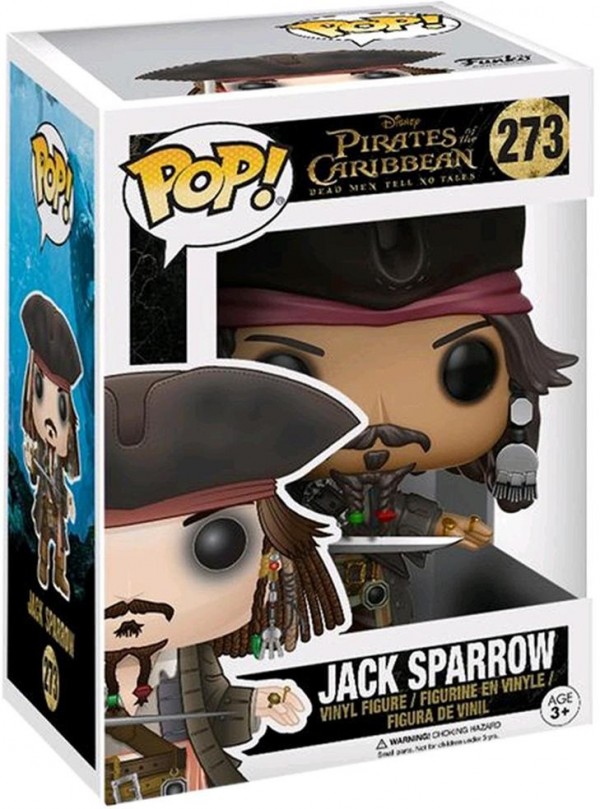 Фигурка Funko POP: Pirates Of The Caribbean Dead Men Tell No Tales – Jack Sparrow (9,5 см)